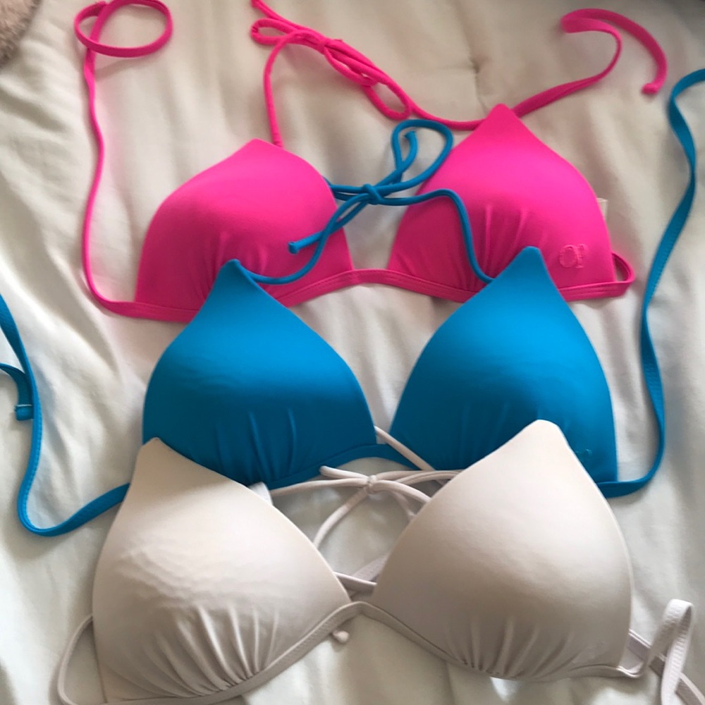Three op swimsuit tops
